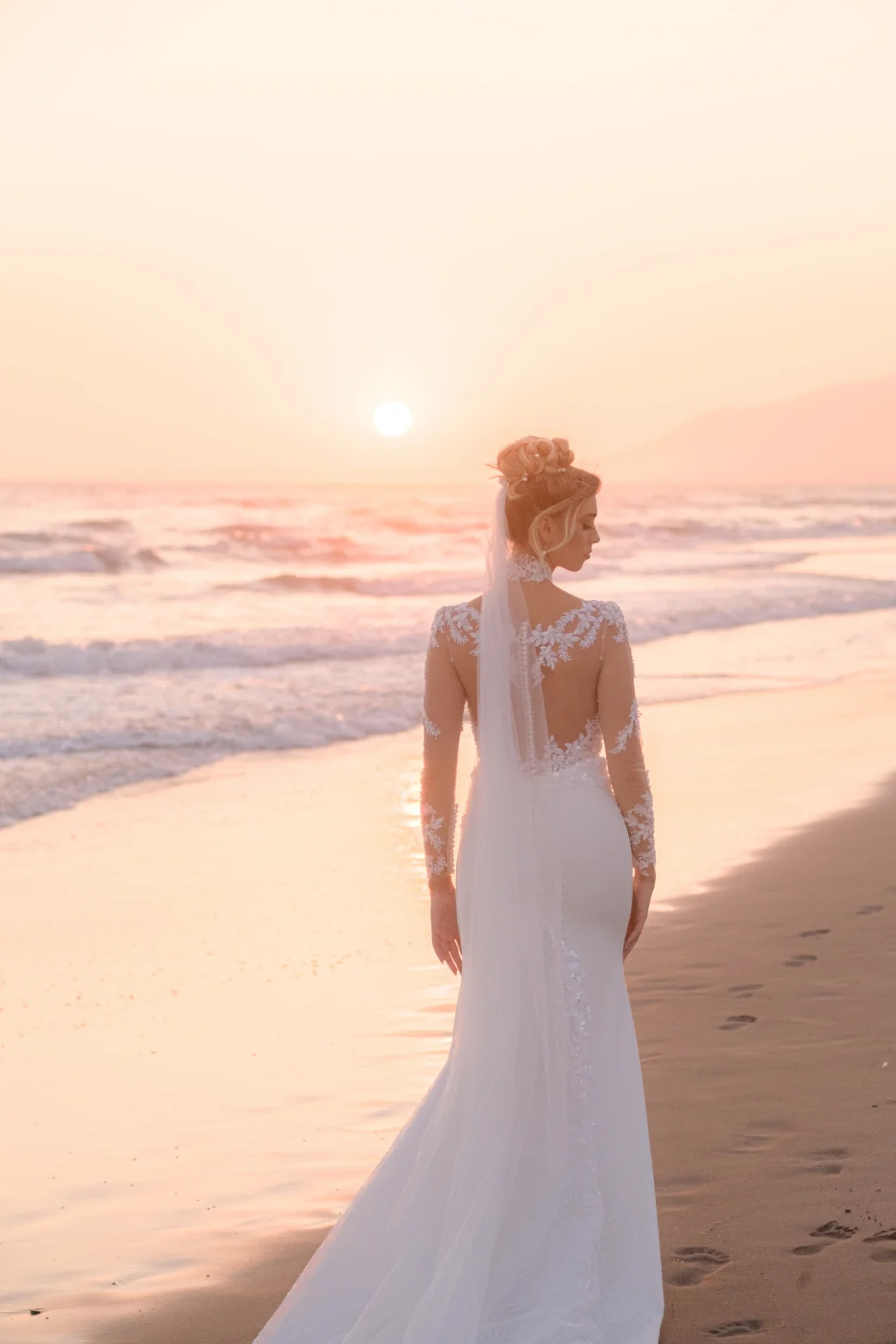 Sesión de video de boda postboda en la Costa del Sol.