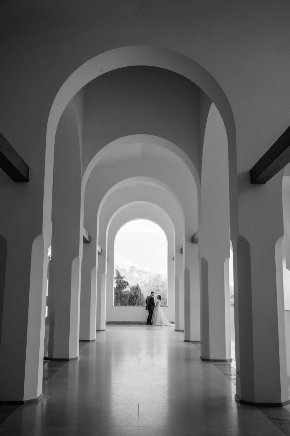 Disfrutando de fotografías de arquitectura.