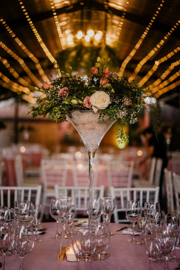 Decoración floral.