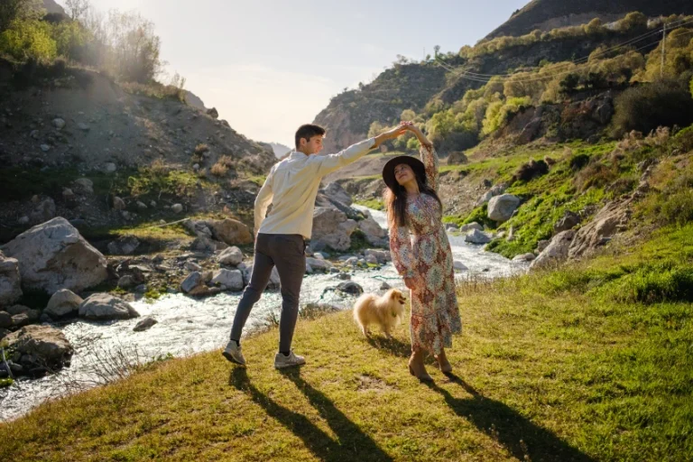 Un baile en plena naturaleza.