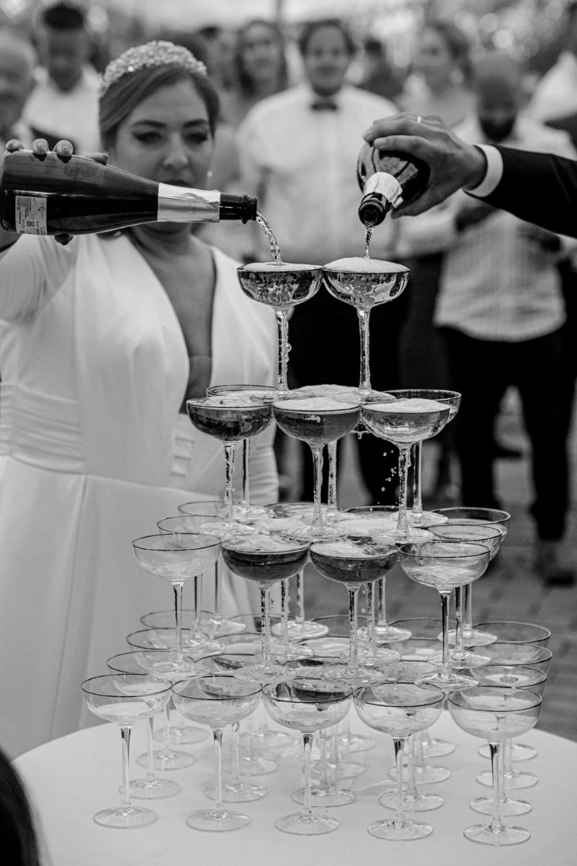 Foto del momento copas.