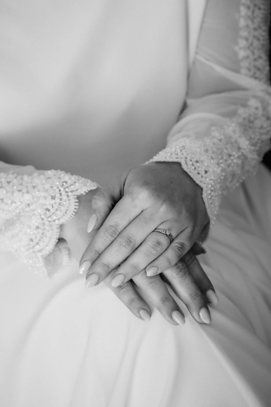 Detalle de la manicura.
