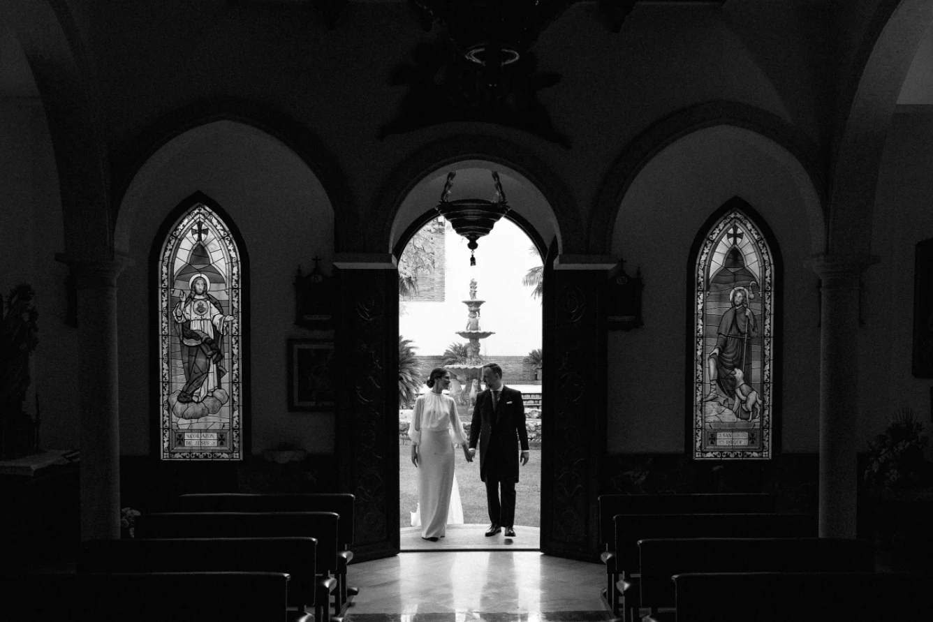 Foto en la capilla de Finca lagar santa victoria.