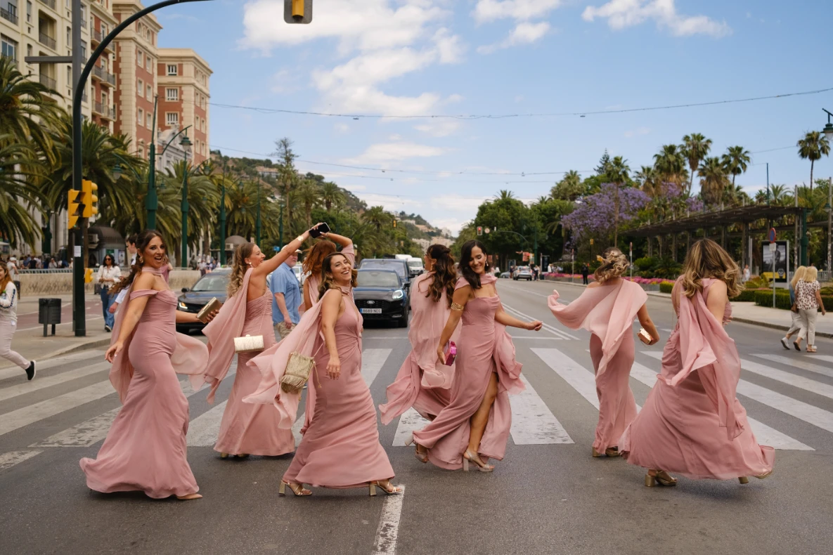 Las damas de la novia.