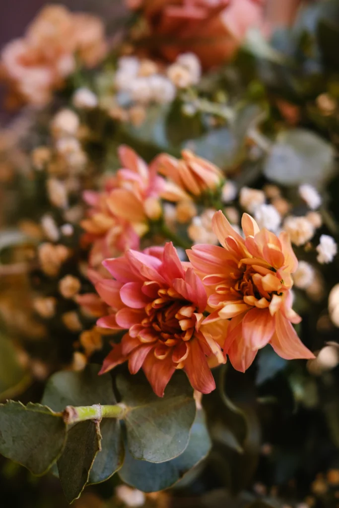 Decoración floral.